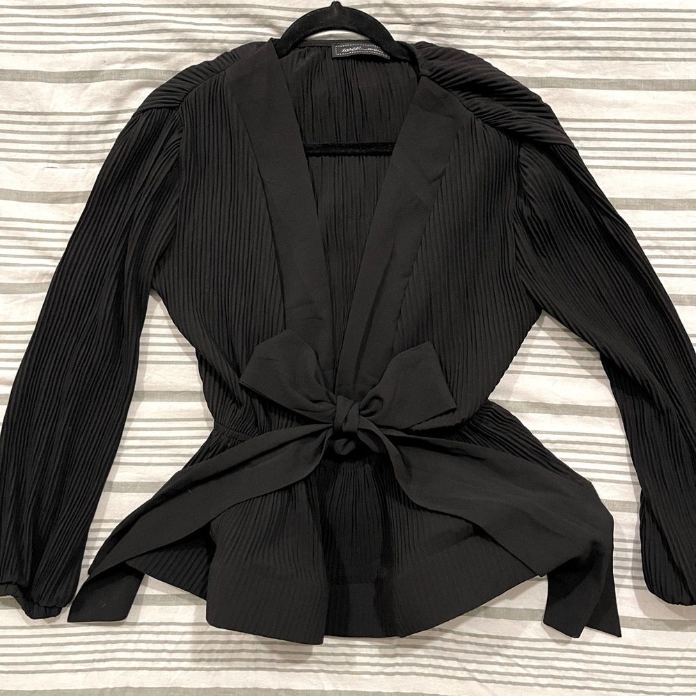 Pleated Fashion Blazer